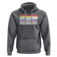 Funny Gay Agenda Weekly Schedule Pride LGBT Pride Hoodie - Wonder Print Shop