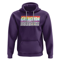 Funny Gay Agenda Weekly Schedule Pride LGBT Pride Hoodie - Wonder Print Shop