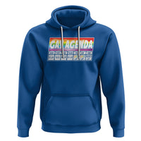 Funny Gay Agenda Weekly Schedule Pride LGBT Pride Hoodie - Wonder Print Shop
