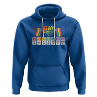 Funny Gay Agenda Weekly Schedule Pride LGBT Pride Hoodie - Wonder Print Shop