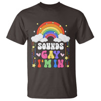 LGBT Pride T Shirt Sound Gay I'm In Rainbow - Wonder Print Shop