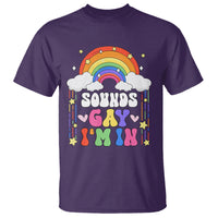 LGBT Pride T Shirt Sound Gay I'm In Rainbow - Wonder Print Shop