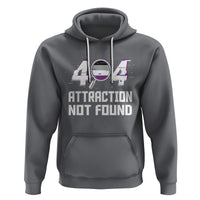 Asexual Hoodie Error 404 Attraction Not Found ACE Asexuality LGBTQ - Wonder Print Shop
