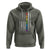LGBT Veteran Hoodie American Flag Rainbow Military Army - Wonder Print Shop