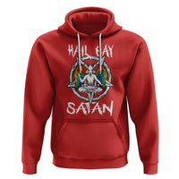 Hail Gay Satan Hoodie Goth Baphomet Devil LGBT Pride - Wonder Print Shop