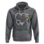 LGBT Nurse Hoodie Rainbow Flag Stethoscope Nurse RN Gay Pride - Wonder Print Shop