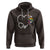 LGBT Nurse Hoodie Rainbow Flag Stethoscope Nurse RN Gay Pride - Wonder Print Shop