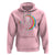 Pansexual Pride Hoodie Skeleton Drinking Coffee LGBTQ Pan Flag - Wonder Print Shop