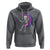 Bisexual Pride Hoodie Skeleton Drinking Coffee LGBTQ Bi Flag - Wonder Print Shop