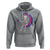 Bisexual Pride Hoodie Skeleton Drinking Coffee LGBTQ Bi Flag - Wonder Print Shop