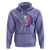 Bisexual Pride Hoodie Skeleton Drinking Coffee LGBTQ Bi Flag - Wonder Print Shop