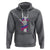 Pansexual Pride Hoodie Skeleton Rock Hand LGBTQ Pans Flag - Wonder Print Shop