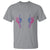 Pansexual Pride T Shirt Skeleton Rock Hand LGBTQ Pans Flag - Wonder Print Shop