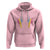 Bisexual Pride Hoodie Skeleton Rock Hand LGBTQ Bi Flag - Wonder Print Shop