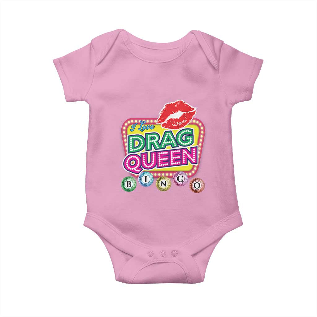 Drag Queen Baby Onesie I Love Drag Queen Bingo Fan LGBTQ