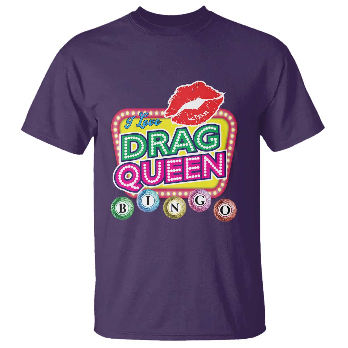 Drag Queen T Shirt I Love Drag Queen Bingo Fan LGBTQ