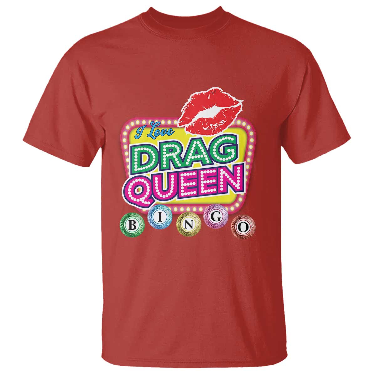 Drag Queen T Shirt I Love Drag Queen Bingo Fan LGBTQ