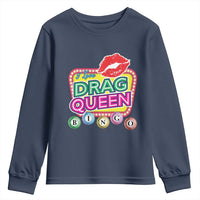 Drag Queen Youth Sweatshirt I Love Drag Queen Bingo Fan LGBTQ