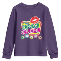Drag Queen Youth Sweatshirt I Love Drag Queen Bingo Fan LGBTQ