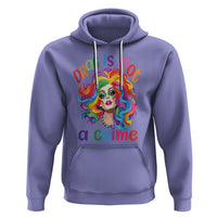 Drag Queen Hoodie Drag Is Not A Crime LGBTQ Pride - Wonder Print Shop
