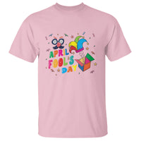 Funny April Fool's Day Pranks Jester Hat T Shirt - Wonder Print Shop