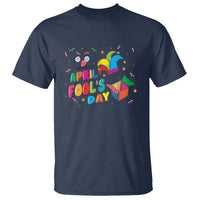 Funny April Fool's Day Pranks Jester Hat T Shirt - Wonder Print Shop