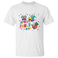 Funny April Fool's Day Pranks Jester Hat T Shirt - Wonder Print Shop