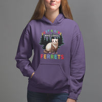 Just A Girl Who Loves Ferrets Cute Hoodie - Wonder Print Shop