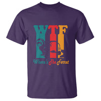 WTF Where's The Ferret Funny T Shirt - Wonder Print Shop