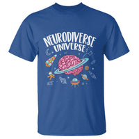 Neurodiversity T Shirt Neurodiverse Funny Brain Universe Autism ADHD ASD - Wonder Print Shop