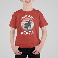 Neurodiversity T Shirt For Kid Neurospicy Ninja Autism ADHD ASD - Wonder Print Shop