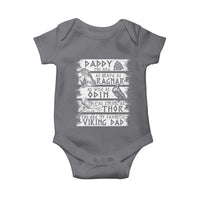 Viking Dad Baby Onesie As Brave As Ragnar As Wise As Odin As Strong As Thor