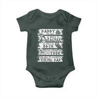 Viking Dad Baby Onesie As Brave As Ragnar As Wise As Odin As Strong As Thor
