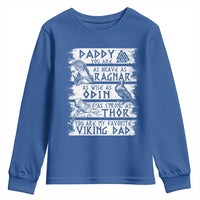 Viking Dad Youth Sweatshirt As Brave As Ragnar As Wise As Odin As Strong As Thor