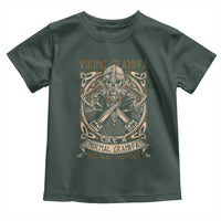 Viking Grandpa Toddler T Shirt Like A Normal Grandpa But Way Mightier