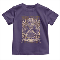 Viking Grandpa Toddler T Shirt Like A Normal Grandpa But Way Mightier