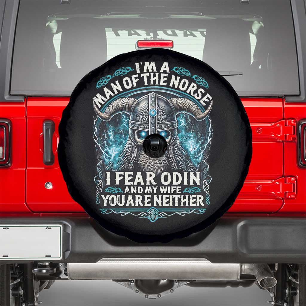 Viking Spare Tire Cover I Am A Man Of The Norse I Fear Odin And My Wife