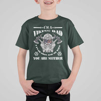 Viking Dad T Shirt For Kid I Fear Odin And My Wife