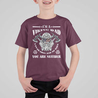 Viking Dad T Shirt For Kid I Fear Odin And My Wife