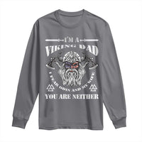 Viking Dad Long Sleeve Shirt I Fear Odin And My Wife