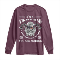 Viking Dad Long Sleeve Shirt I Fear Odin And My Wife