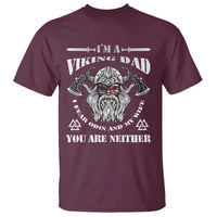 Viking Dad T Shirt I Fear Odin And My Wife