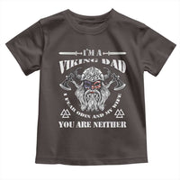 Viking Dad Toddler T Shirt I Fear Odin And My Wife