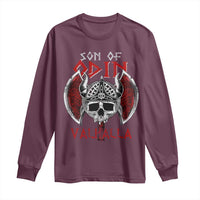 Viking Long Sleeve Shirt Son Of Odin VALHALLA Norse Mythology