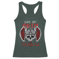 Viking Racerback Tank Top Son Of Odin VALHALLA Norse Mythology