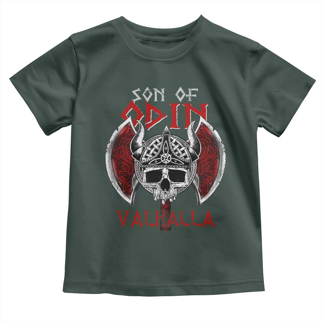 Viking Toddler T Shirt Son Of Odin VALHALLA Norse Mythology