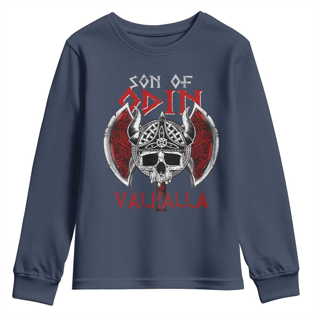Viking Youth Sweatshirt Son Of Odin VALHALLA Norse Mythology