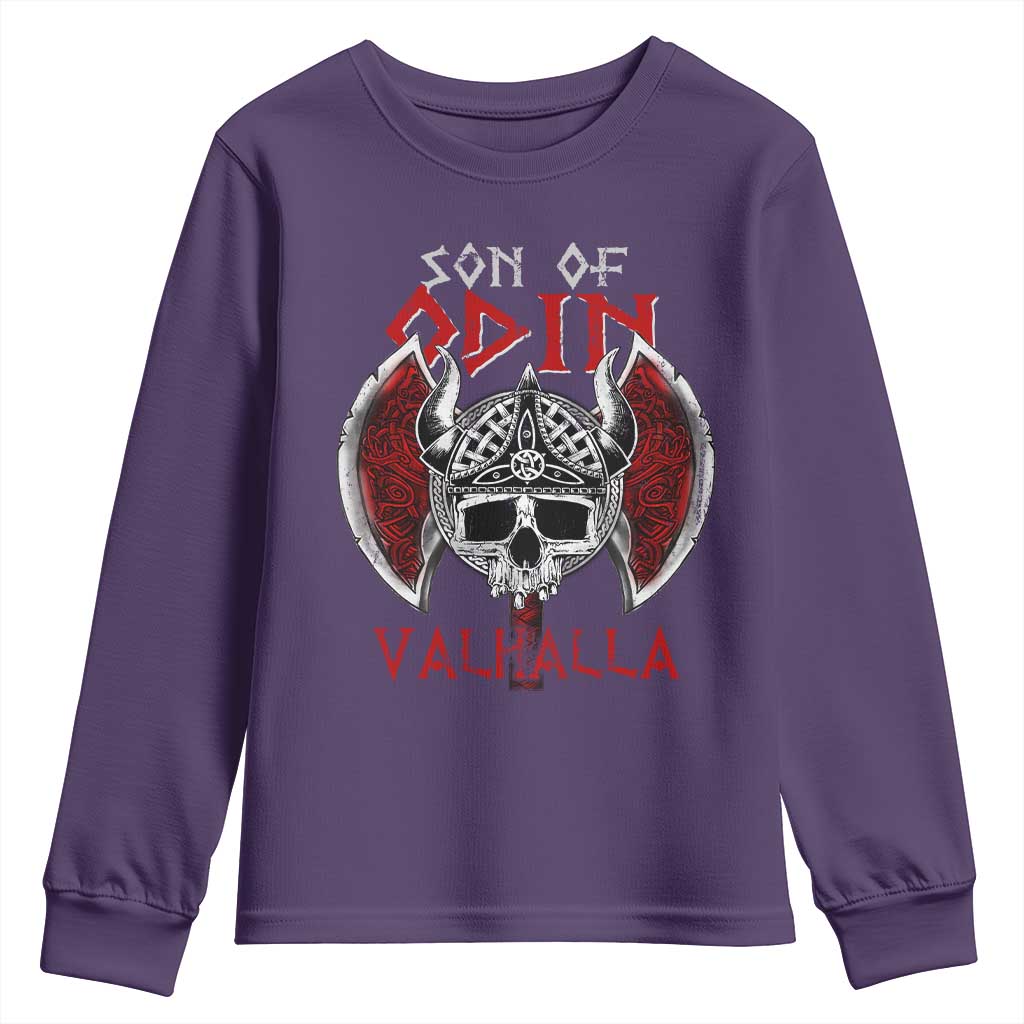 Viking Youth Sweatshirt Son Of Odin VALHALLA Norse Mythology