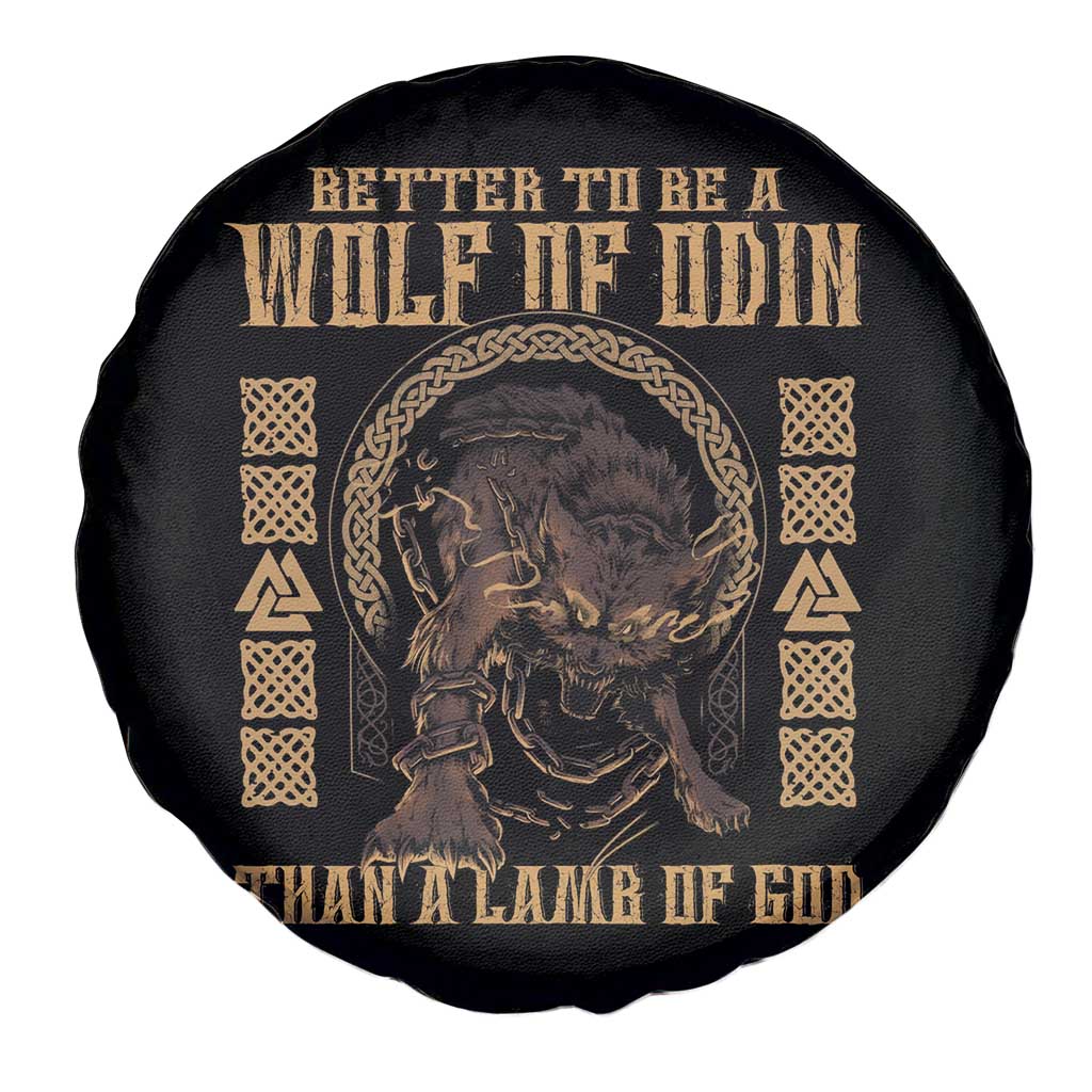 Viking Spare Tire Cover Better To Be Wolf Of Odin Norse Mythology