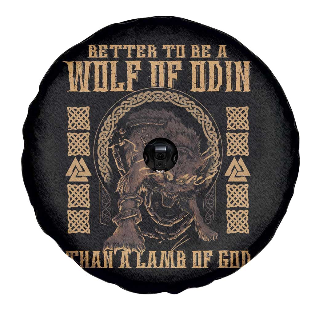 Viking Spare Tire Cover Better To Be Wolf Of Odin Norse Mythology